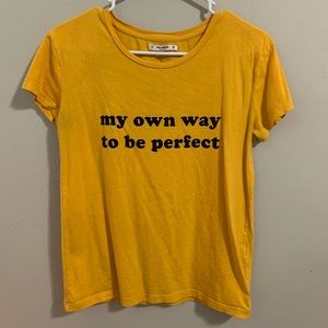 Pull&Bear Yellow Top